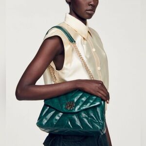 Sandro leather quilted crossbody / shoulder bag

The Mila